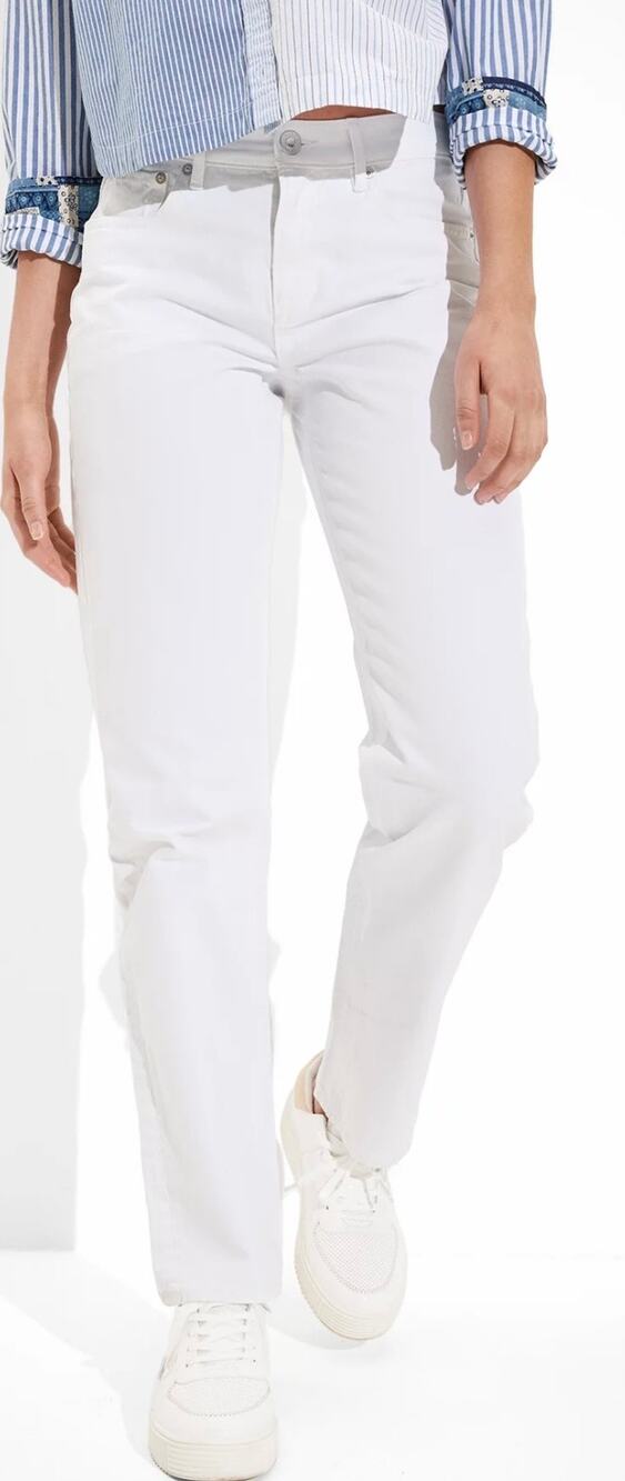 American Eagle “90s Straight” White Wash Denim Jeans 00 Short
